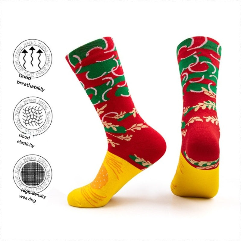 Burger Socks Box - Perfect for Gifts