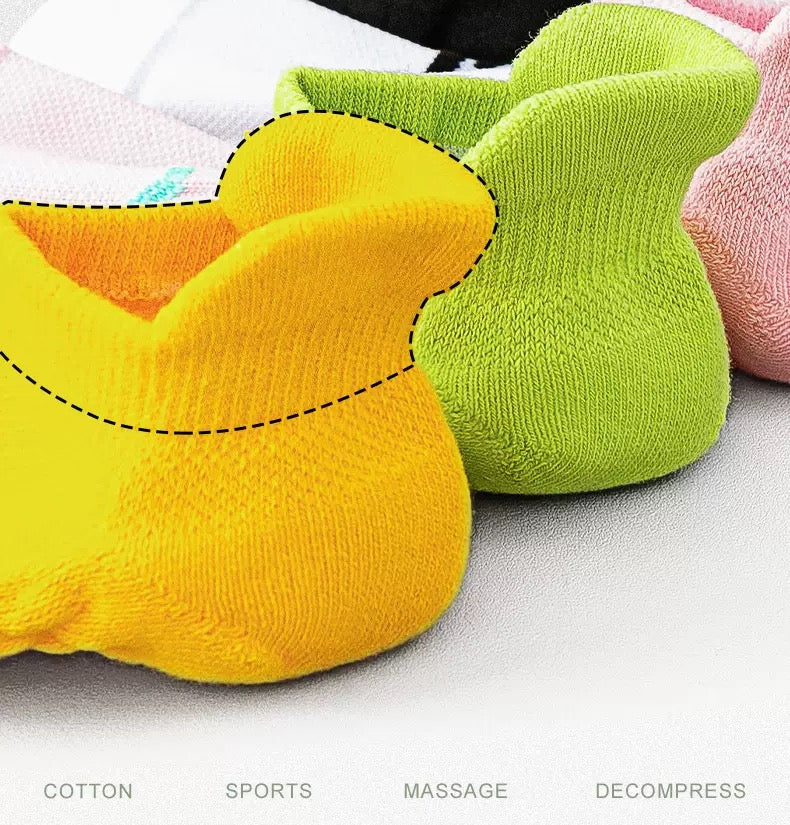Women’s Low-Cut Sports Socks – Non-Slip Running & Training
