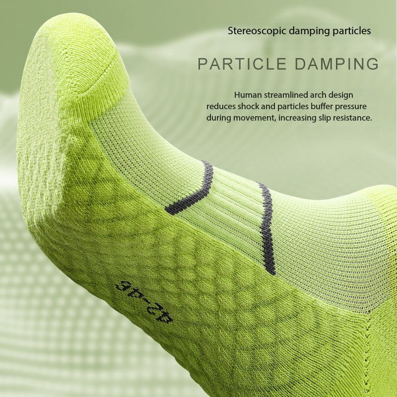 Women’s Low-Cut Sports Socks – Non-Slip Running & Training