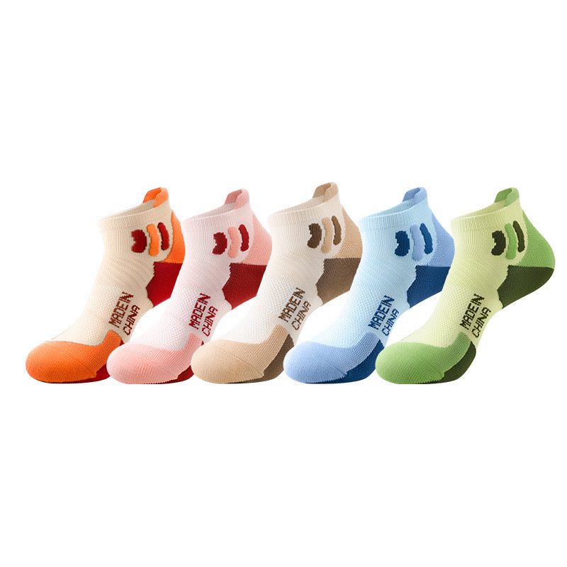 Women’s Ankle Length Running Socks – Terry Cushion, Sweat-Wicking & Odor Control