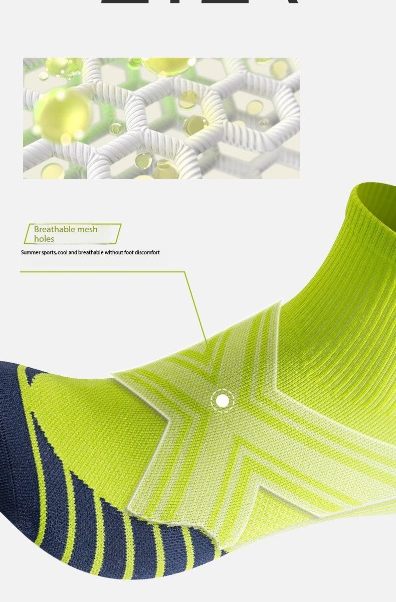 Men’s Quick-Dry Running Socks – Marathon & Summer Training