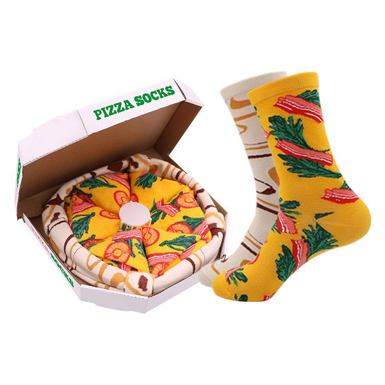 Pizza Socks Gift Box – Funny Socks