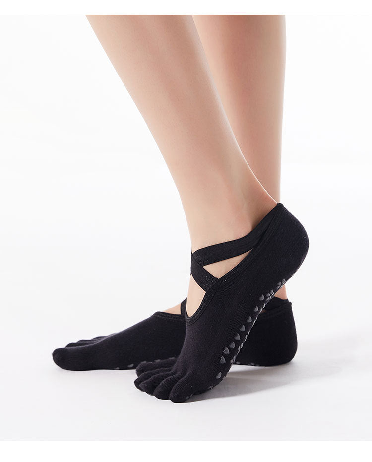 Women’s Non-Slip Five-Toe Socks | Pilates, Barre & Dance Workout
