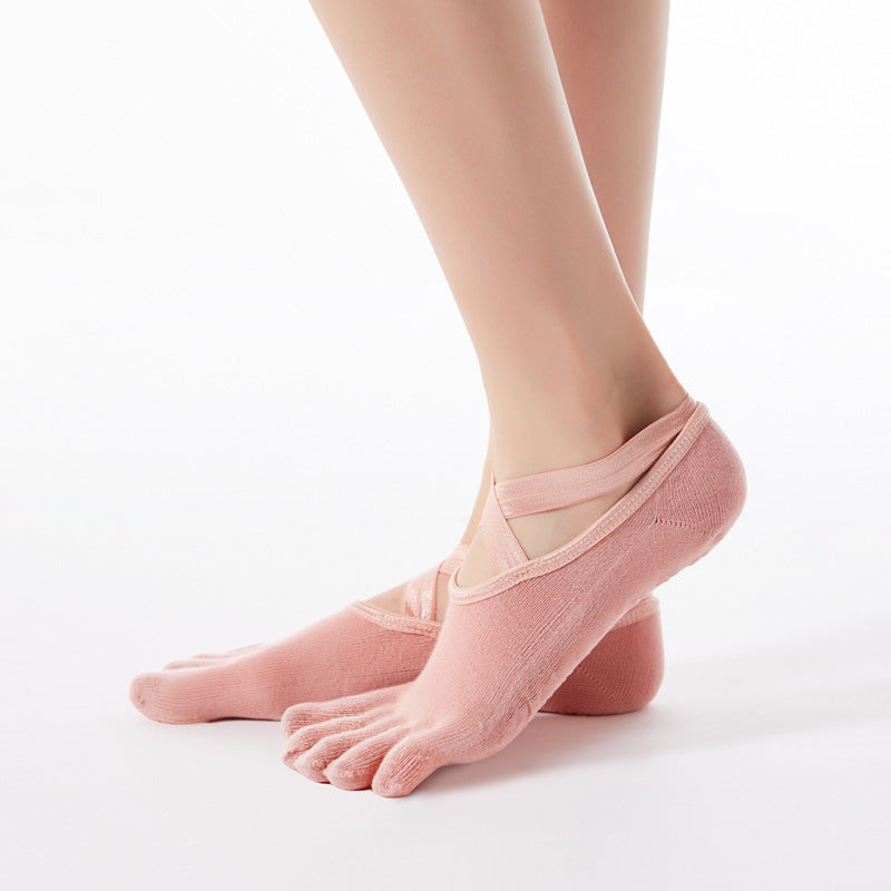 Women’s Non-Slip Five-Toe Socks | Pilates, Barre & Dance Workout